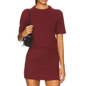 Elodie Sana Sweater and Mini Skirt Set